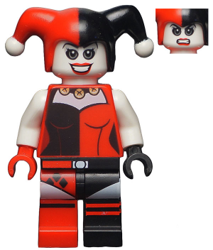 Минифигурка Lego Harley Quinn - White Arms sh199