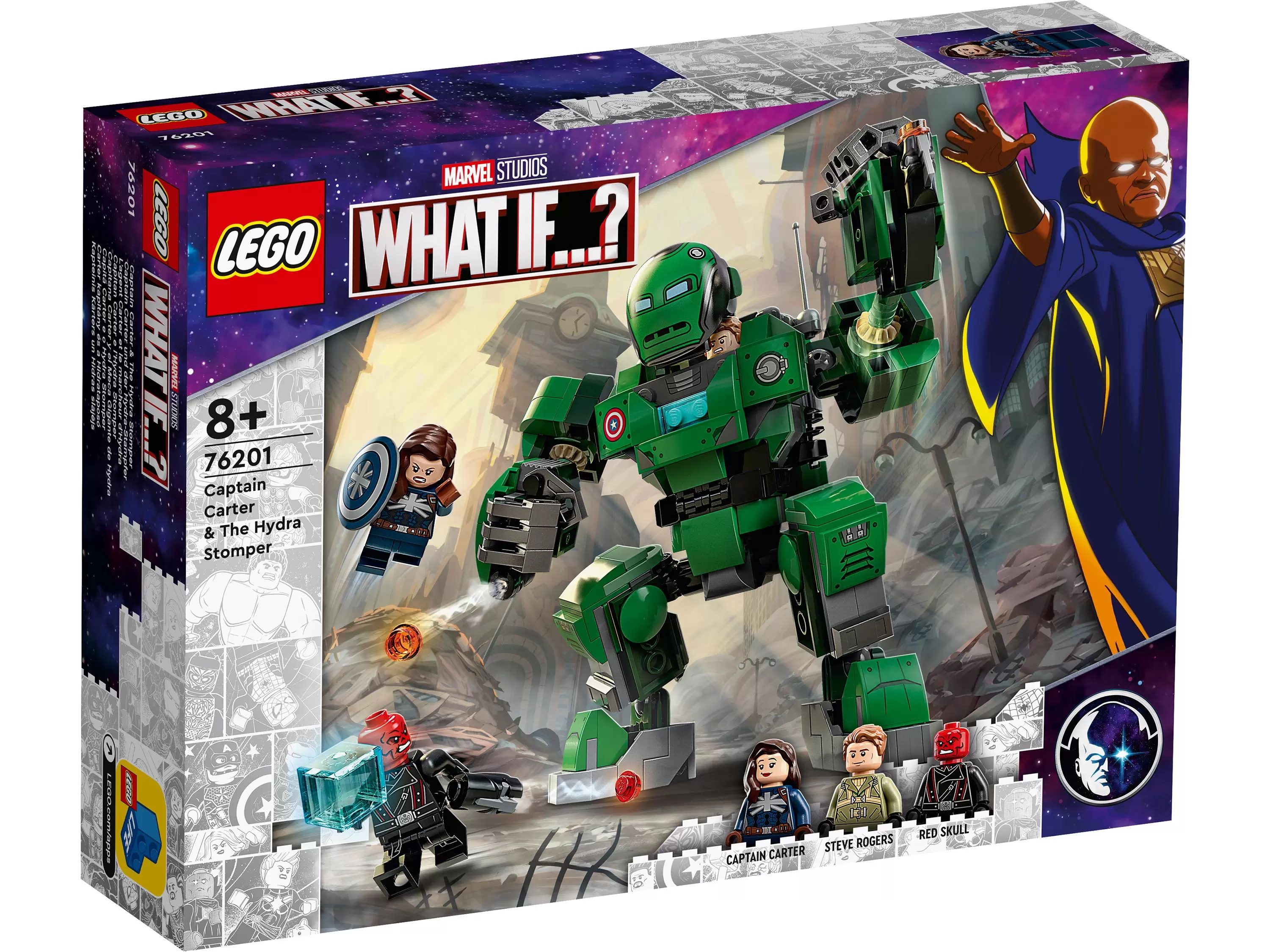 Конструктор LEGO Super Heroes 76201 Капитан Картер и штурмовик «Гидры» в  магазине Shop-device