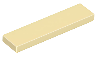 Деталь LEGO Tile 1 x 4 2431 (35371, 75703, 91143, 100687) Tan U