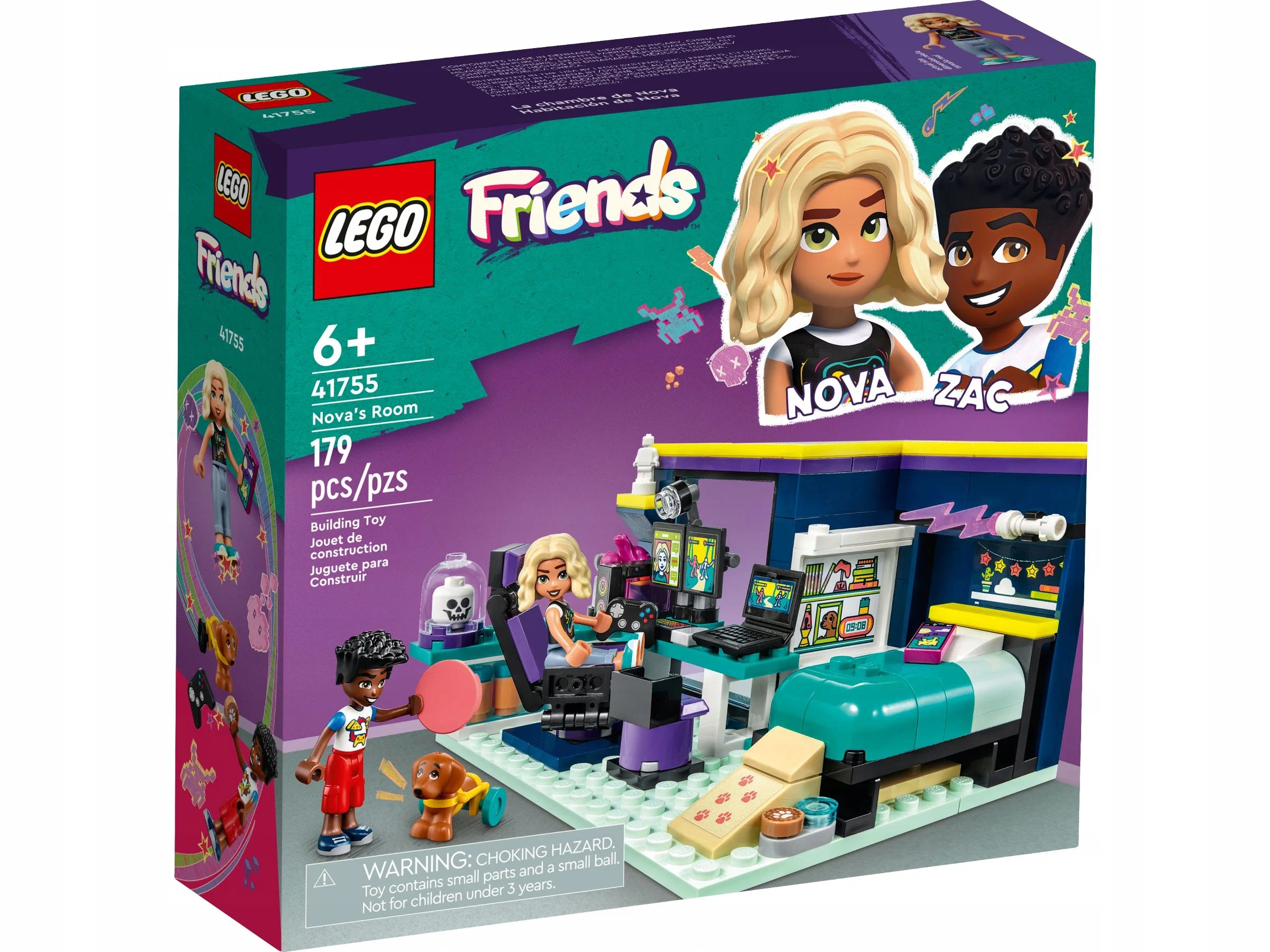 Конструктор LEGO Friends 41755 Комната Новы в магазине Shop-device