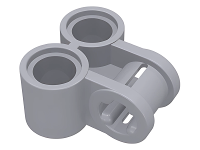 Деталь LEGO Technic, Axle and Pin Connector Perpendicular Double 32291 Light Bluish Gray U