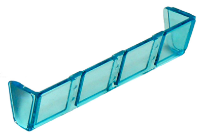 Glass for Window 2 x 8 x 2 Boat, 89649 Trans-Light Blue U