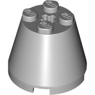 Cone 3 x 3 x 2, 6233 Light Bluish Gray U
