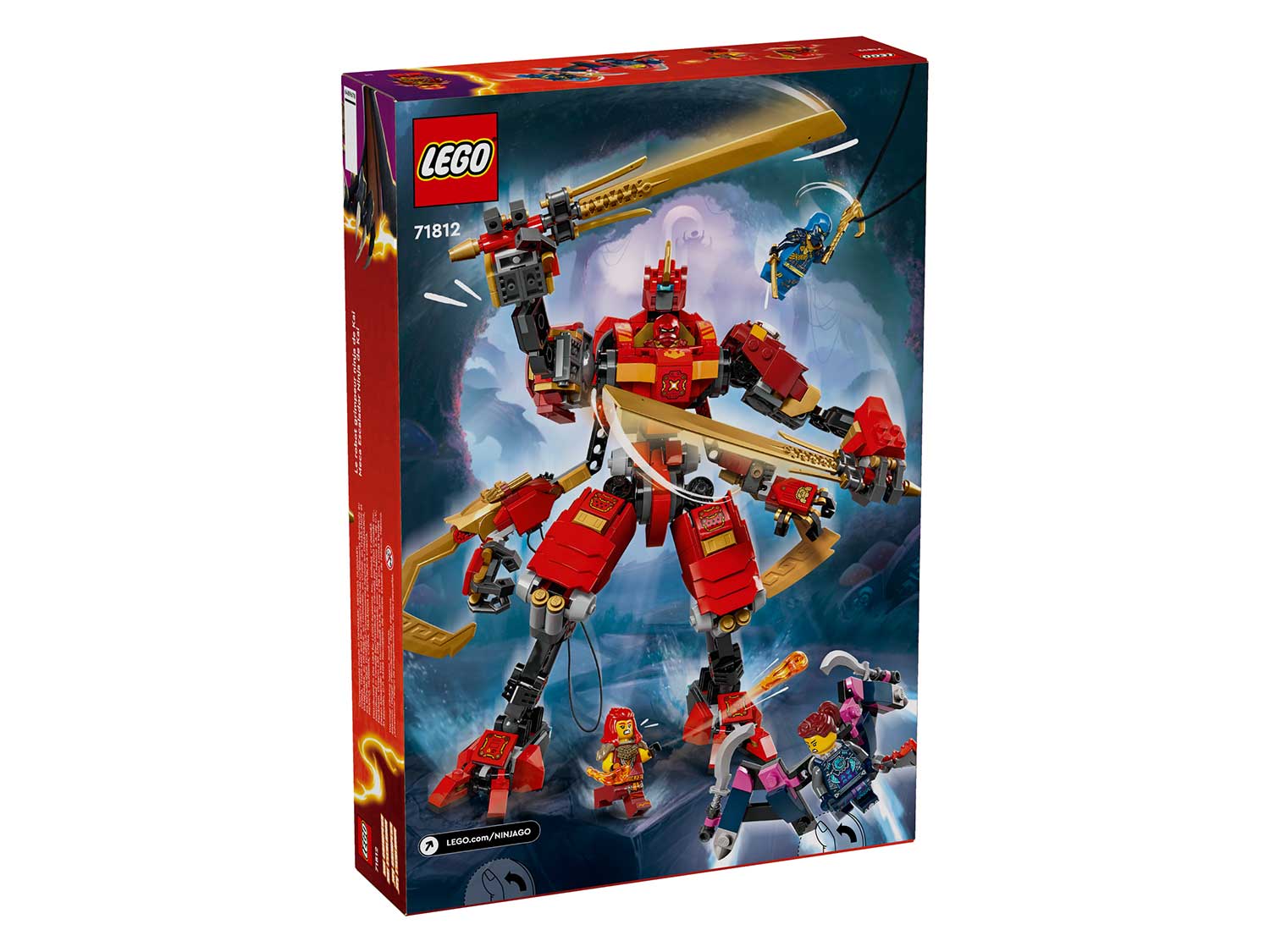 Конструктор LEGO Ninjago 71812 Робот ниндзя-альпинист Кая в магазине  Shop-device