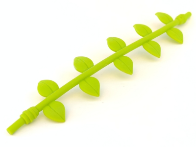 Plant Vine 16L with Leaves - Flexible Rubber, 16981 Lime U