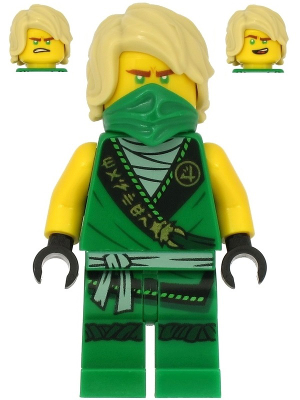 Минифигурка Lego Ninjago Lloyd - Legacy, Rebooted, 'MASTER' Torso njo574a U