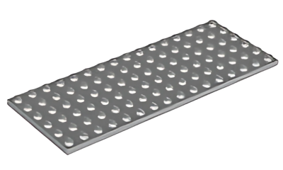 Деталь LEGO Plate 6 x 16 3027 Light Bluish Gray N