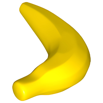 Деталь LEGO Banana 33085 (67129) Yellow U