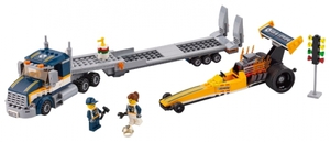 Конструктор LEGO City 60151 Грузовик для перевозки драгстера
