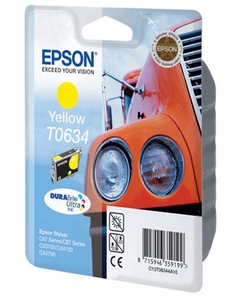 Картридж Epson T0634 Yellow желтый C13T06344A10