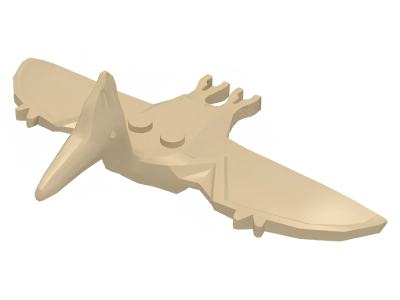 Динозавр LEGO Pteranodon with 2 Studs 30478 Tan U