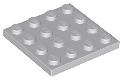 Деталь LEGO Plate 4 x 4 3031 Light Bluish Gray N