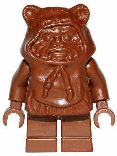 Минифигурка Lego Star Wars Ewok, Brown Hood (Wicket) sw0050