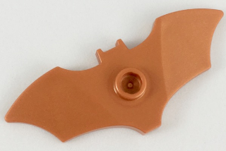 Minifigure, Weapon Batarang, Wide with Stud on Front, 37720e Reddish Copper U