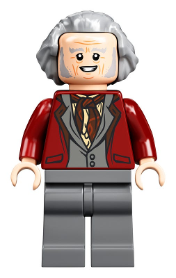 Минифигурка Lego Harry Potter Garrick Ollivander - Dark Red Jacket, Hair Swept Back hp246