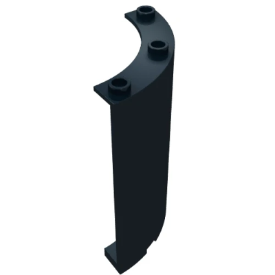 Цилиндр Lego Cylinder Quarter 4 x 4 x 6 30562 (46361, 35276) Black U