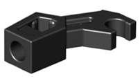 Arm Mechanical, Exo-Force / Bionicle, Thick Support, 98313 Black N