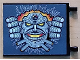 Flag 6 x 5 with Monster Mask Pattern on Both Sides (Stickers) - Set 42119, 2525pb019