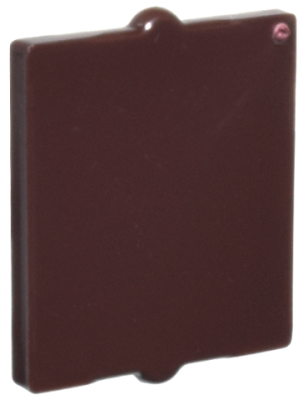 Glass for Window 1 x 2 x 2 Flat Front, 60601 Dark Brown N
