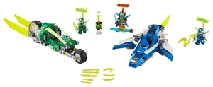 Конструктор LEGO Ninjago 71709 Скоростные машины Джея и Ллойда