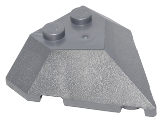Wedge 4 x 4 Pointed, 22391 Flat Silver N