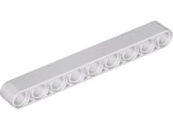 Technic, Liftarm Thick 1 x 9, 40490 Very Light Bluish Gray U