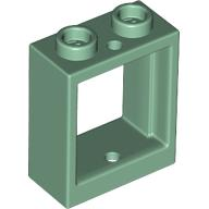 Window 1 x 2 x 2 Flat Front, 60592 Sand Green N