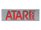 Tile 2 x 6 with Red 'ATARI 2600' Pattern (Sticker) - Set 10306, 69729pb052  
