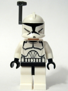 Минифигурка Lego Clone Trooper (Phase 1) - Dark Bluish Gray Rangefinder, Large Eyes sw0200