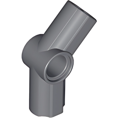 Деталь LEGO Technic, Axle and Pin Connector Angled #4 - 135 degrees 32192 Dark Bluish Gray U