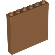 Panel 1 x 6 x 5, 59349 Medium Nougat N