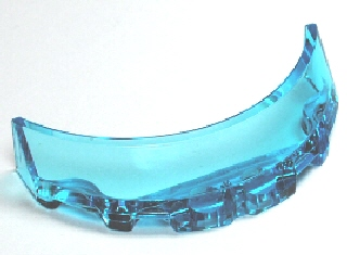 Windscreen 3 x 6 x 1 Curved, 62360 Trans-Light Blue U