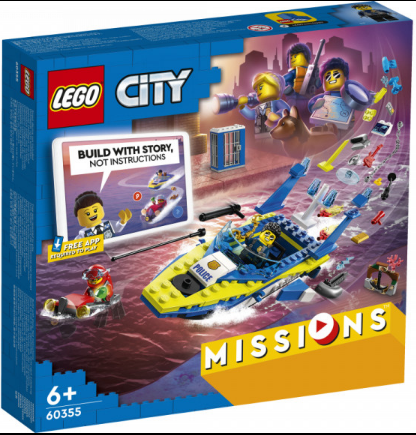 Конструктор LEGO City 60355 Расследование водной полиции