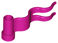 Флаг Lego Flag 4 x 1 Wave Right 4495b Magenta U