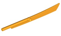 Propeller 1 Blade 10L with Bar (Sword Blade), 98137 Bright Light Orange U