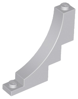 Arch 1 x 5 x 4 Inverted, 30099 Light Bluish Gray N