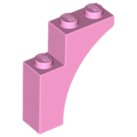 Деталь 13965 Lego Арка Arch 1 x 3 x 3 13965 Bright Pink U