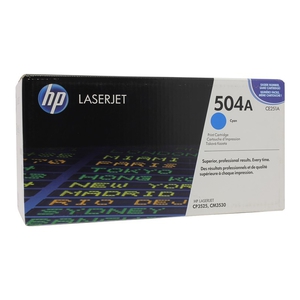 Картридж HP CE251A 504A Cyan голубой оригинальный Color LaserJet CP3525dn, CP3525n, CP3525x, CM3530, CM3530fs