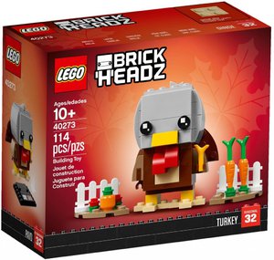 Конструктор LEGO BrickHeadz 40273 Индейка на День благодарения