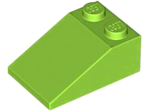Slope 33 3 x 2, 3298 Lime U