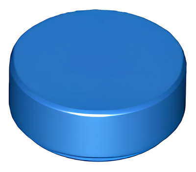 Деталь LEGO Tile, Round 1 x 1 98138 Blue U