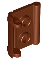 Minifigure, Utensil Book Binding with 2 Studs, 24324 Reddish Brown U