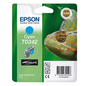 Картридж Epson T0342 Cyan голубой C13T03424010