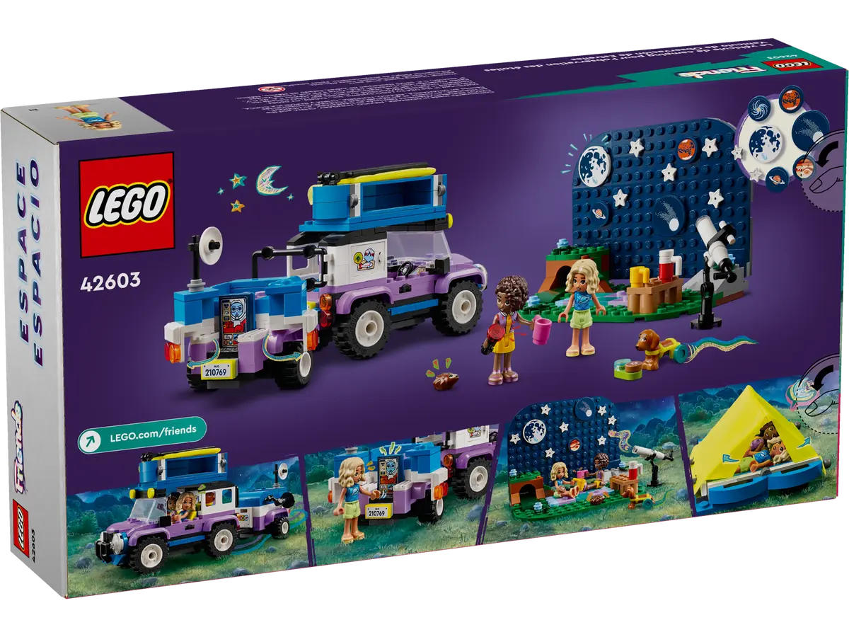 Конструктор LEGO Friends 42603 Автомобиль для наблюдения за звездами в  магазине Shop-device