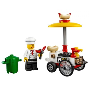 Конструктор LEGO City 30356 Тележка с хот-догами