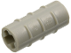Technic, Axle Connector 2L (Ridged with + Hole + Orientation), 6538a  