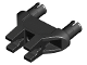 Technic, Pin Double Triangle 1 x 3 with 2 Clips with Squared Pin Holes, 19159  