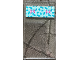 Glass for Window 1 x 4 x 6 with Dark Pink, Light Aqua and Medium Azure Mosaic Tiles Pattern (Sticker) - Set 41347, 57895pb092  