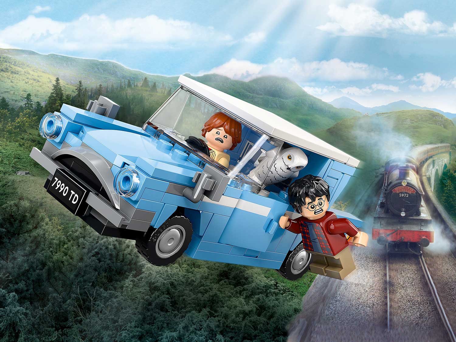 Конструктор LEGO Harry Potter 76424 Летающий Ford Anglia