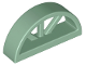 Window 1 x 4 x 1 2/3 with Spoked Rounded Top, 20309  